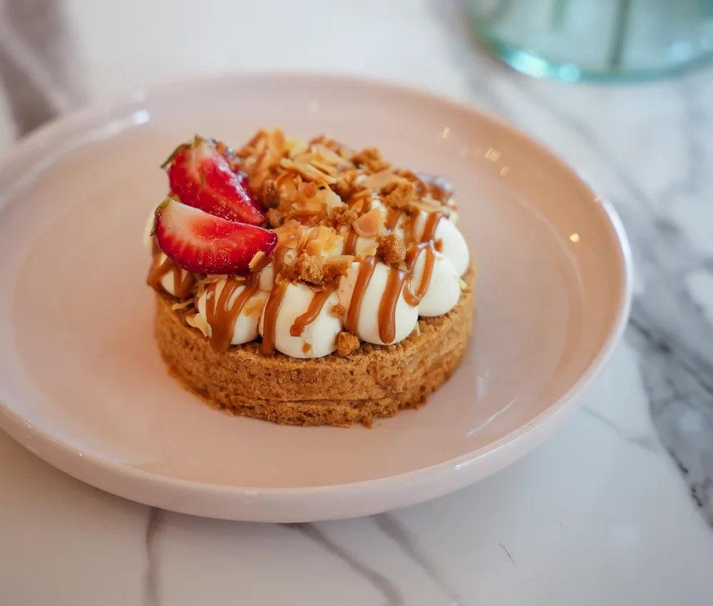 Lotusulu Fındıklı Muzlu Tart